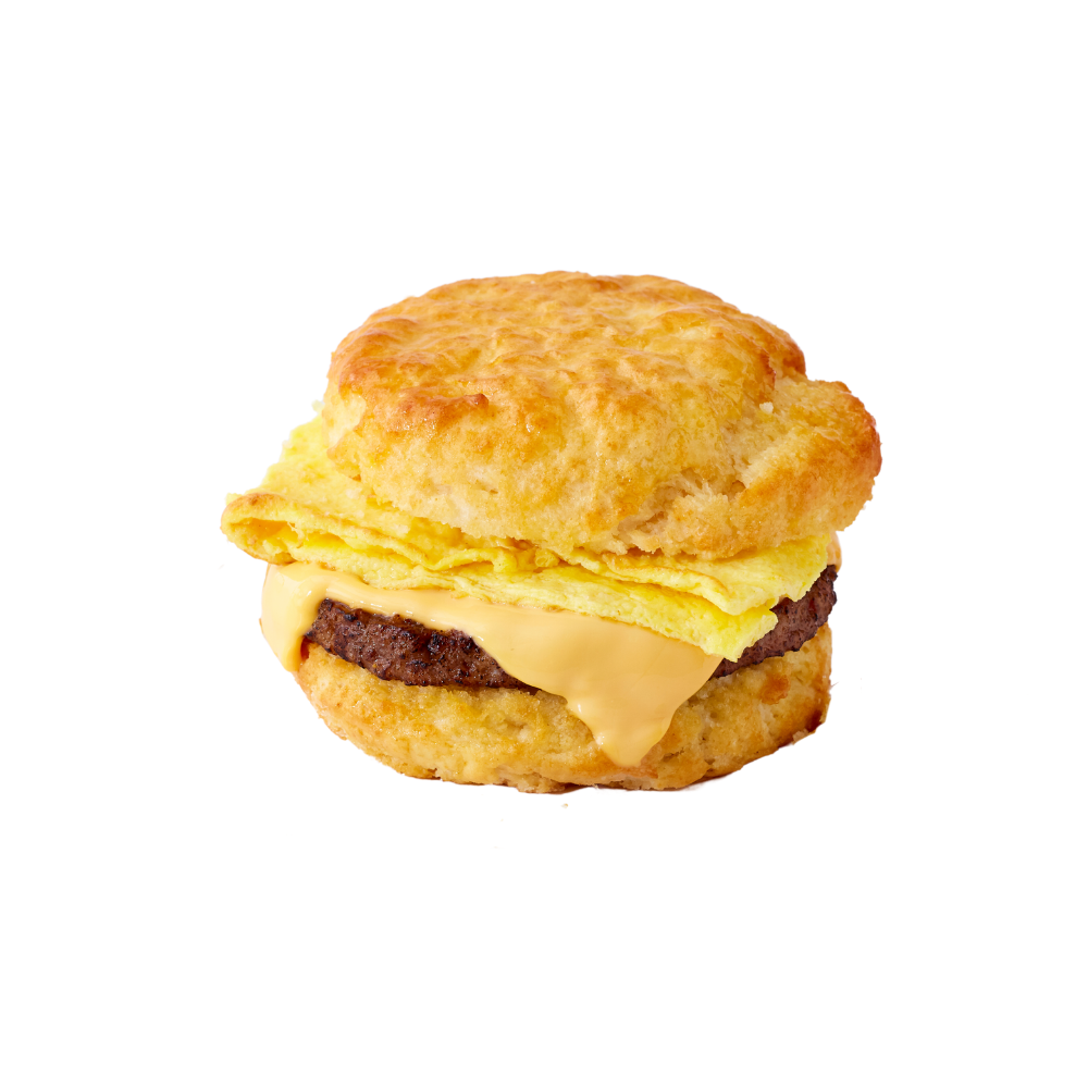 sausage biscuit with egg